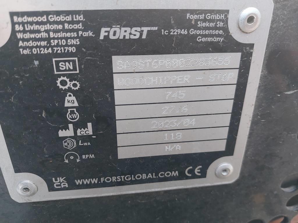 Forst ST6P Houtversnipperaars