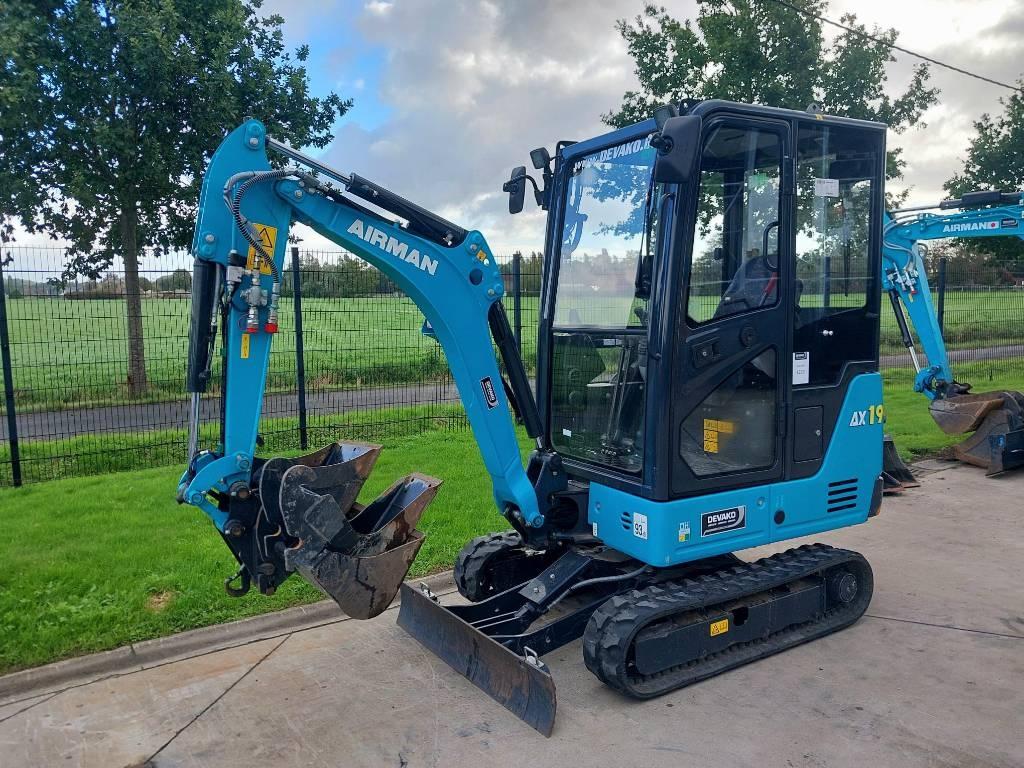 Airman AX19-7 Minigraafmachines < 7t