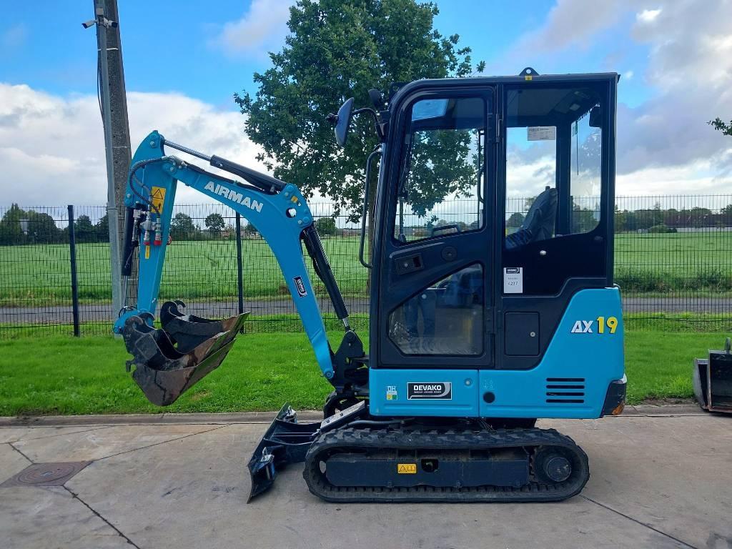 Airman AX19-7 Minigraafmachines < 7t