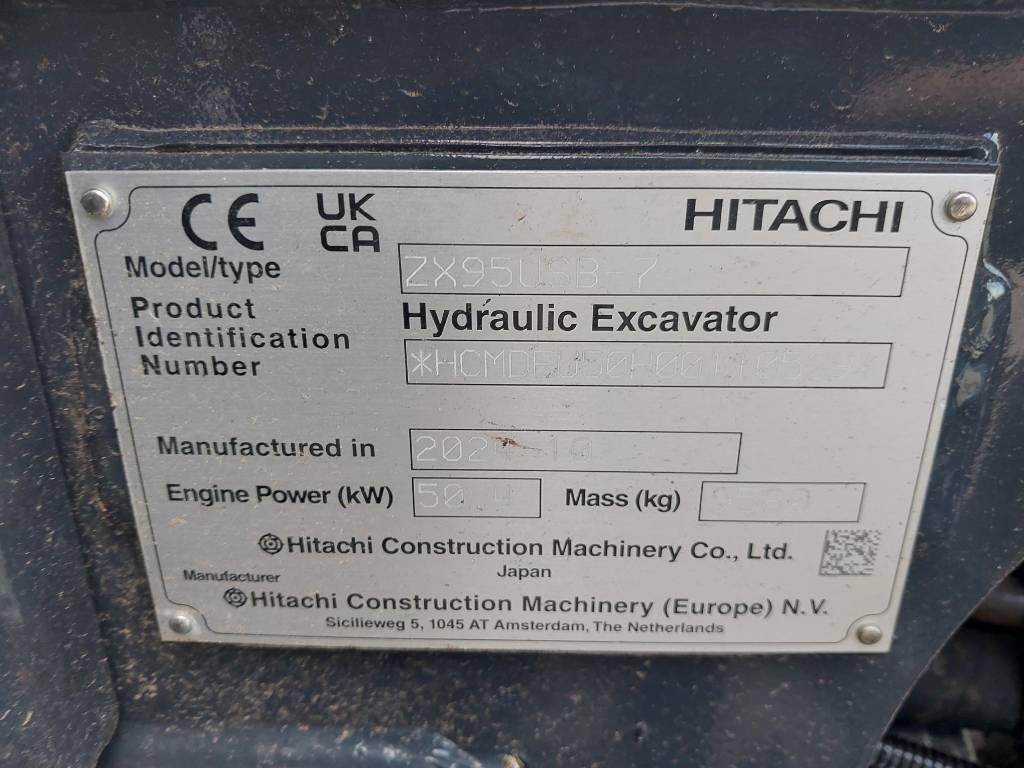 Hitachi ZX95USB-7-2P-BL Midigraafmachines 7t - 12t