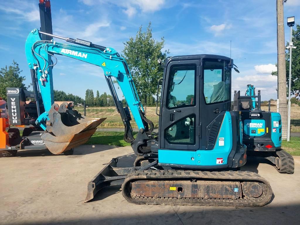 Airman AX55U-7 Full-option Minigraafmachines < 7t
