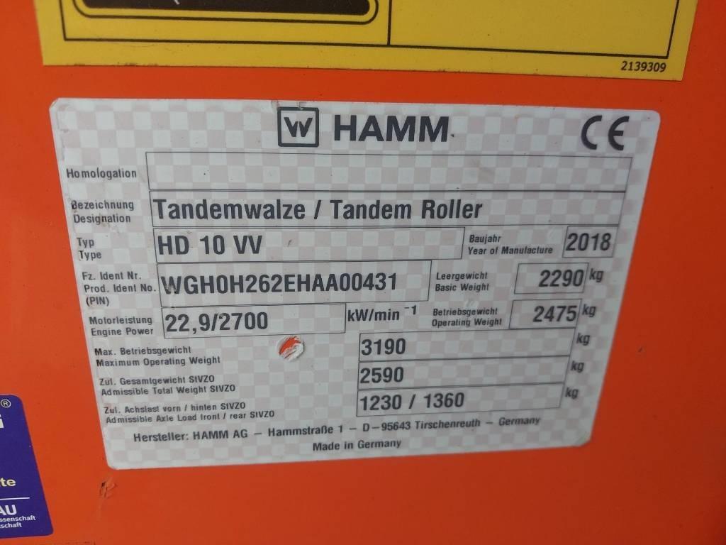 Hamm HD 10 VV Trilmachines