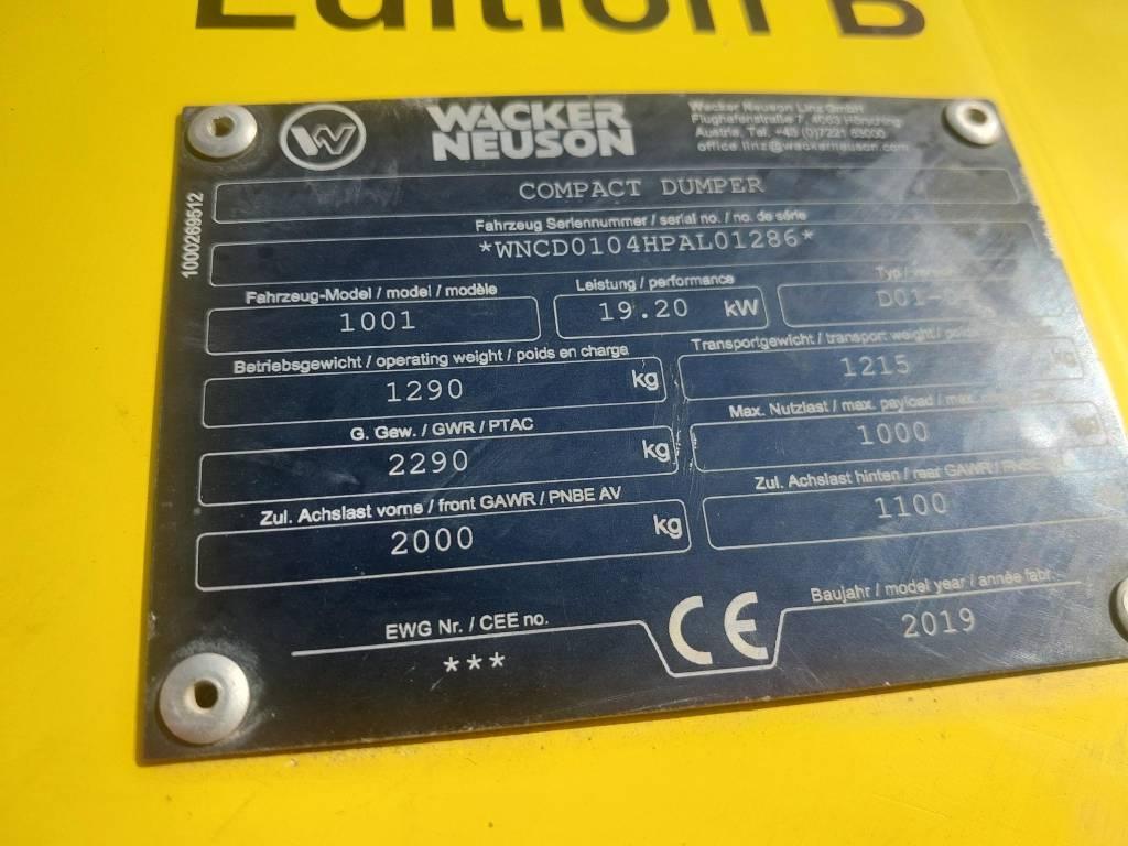 Wacker Neuson 1001 Mini Dumpers
