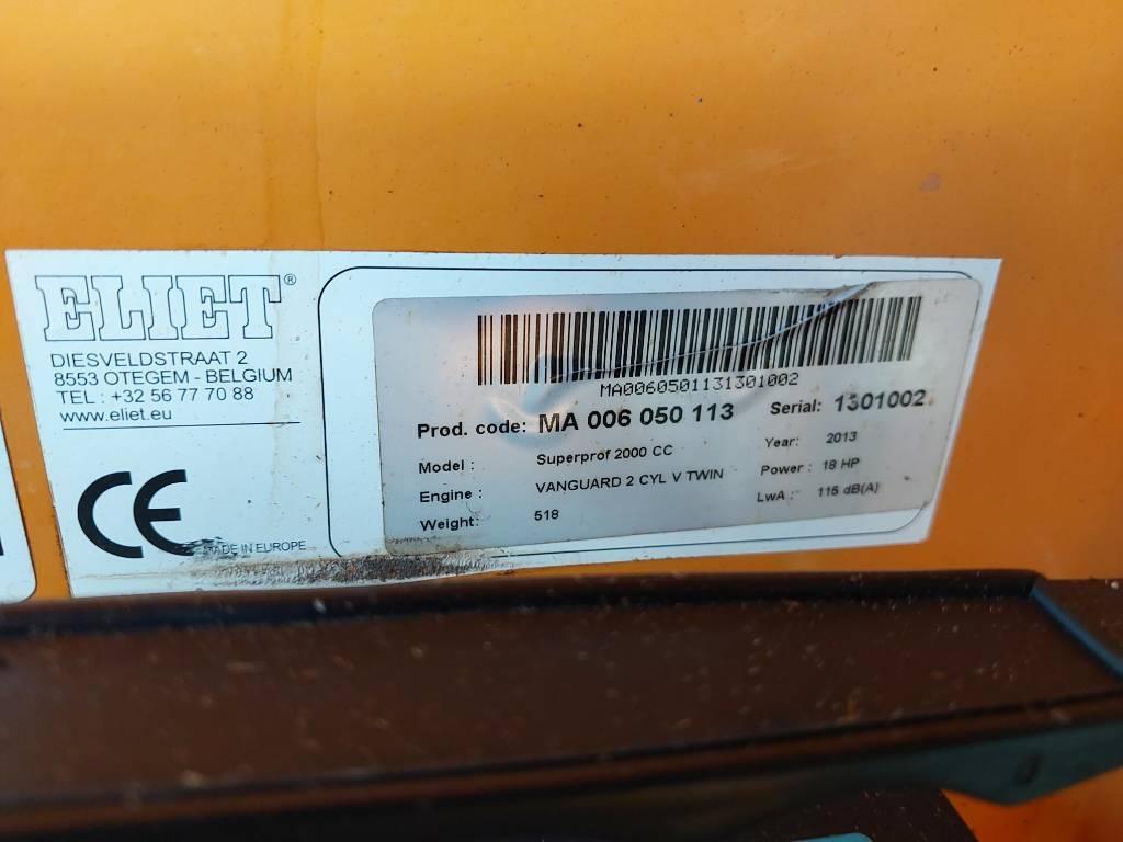 Eliet Super Prof 2000 hakselaar (12 cm cap.) Houtversnipperaars