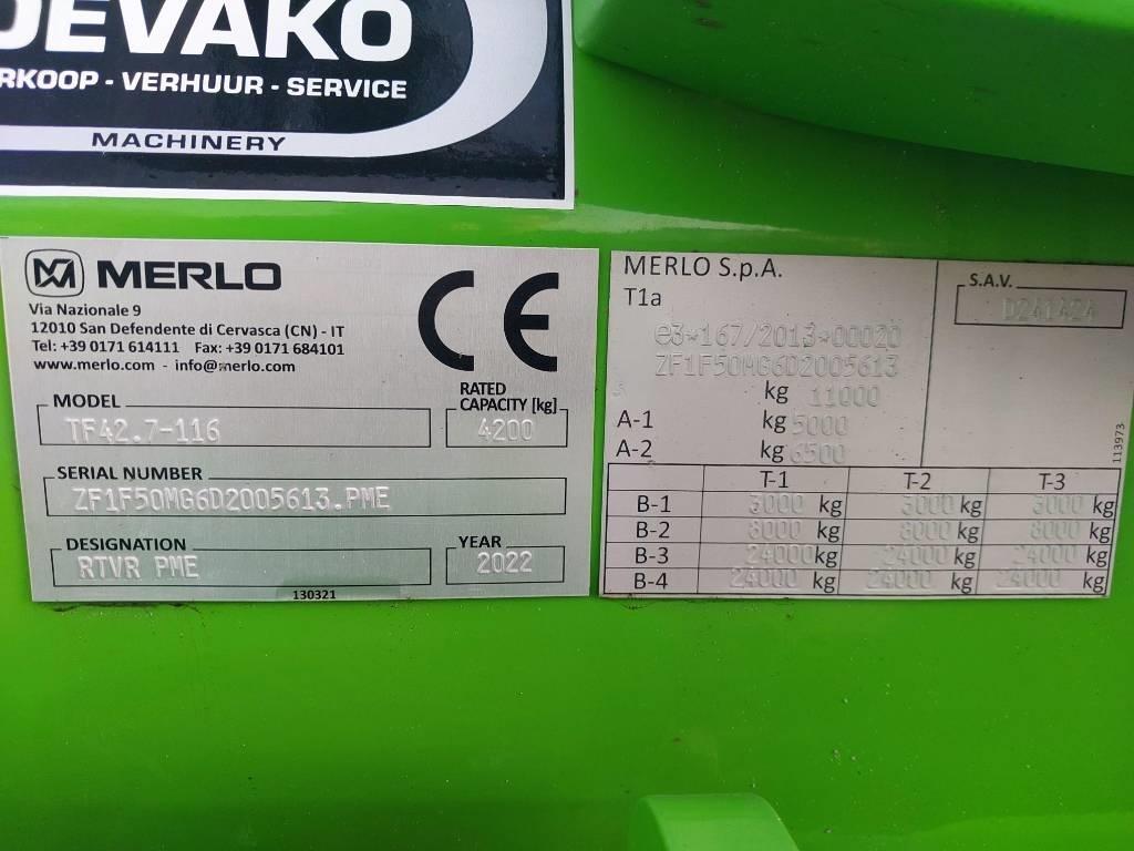 Merlo TF42.7-116 Verreikers
