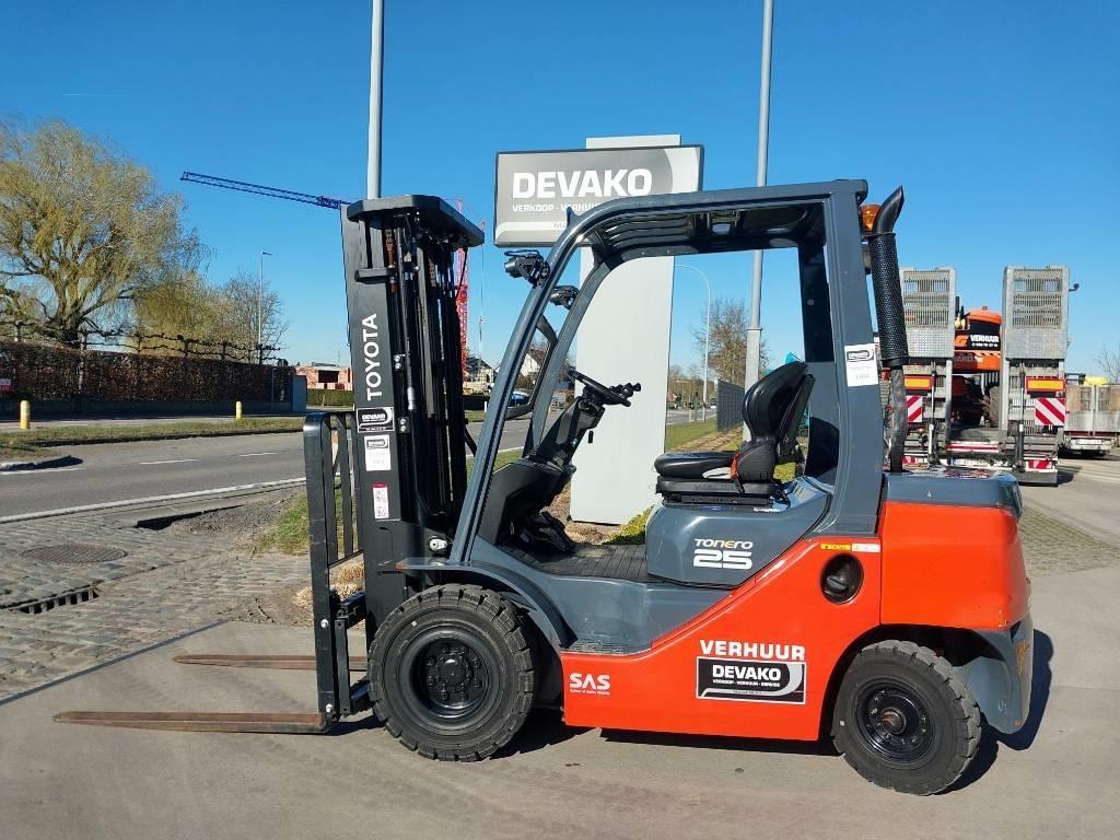 Toyota 52-8 FD F 25 Diesel heftrucks