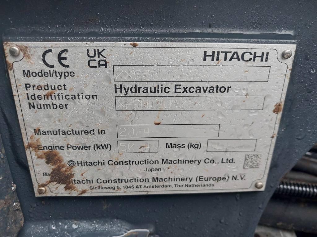 Hitachi ZX95USB-7 Triple-arm (full-option) Midigraafmachines 7t - 12t