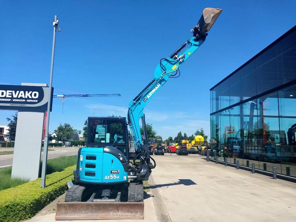 Airman AX55U-7 Full-Option Minigraafmachines < 7t