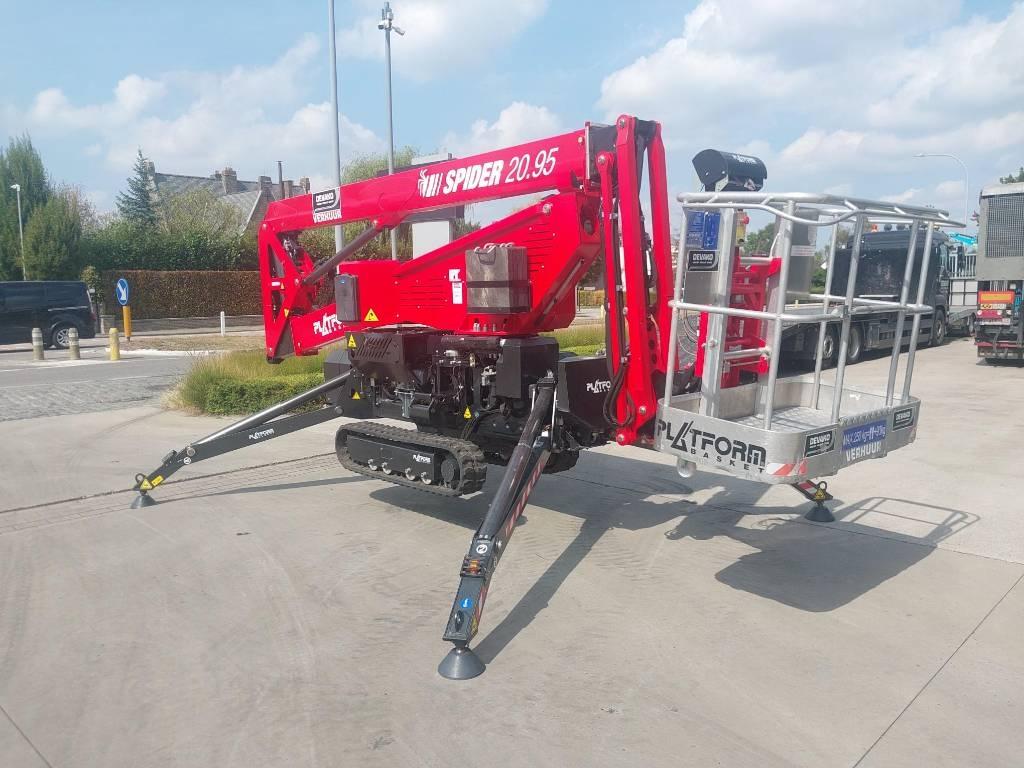 Platform Basket Spider 20.95 Zelfrijdende knikarm hoogwerker