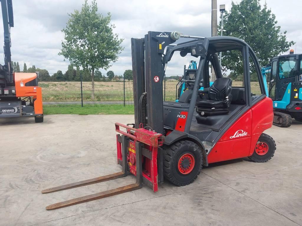 Linde H30D + WIFO kantelaar Diesel heftrucks