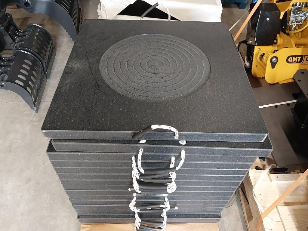 Stempelplaten - Plaque de calage 800x800x50 Verreikers