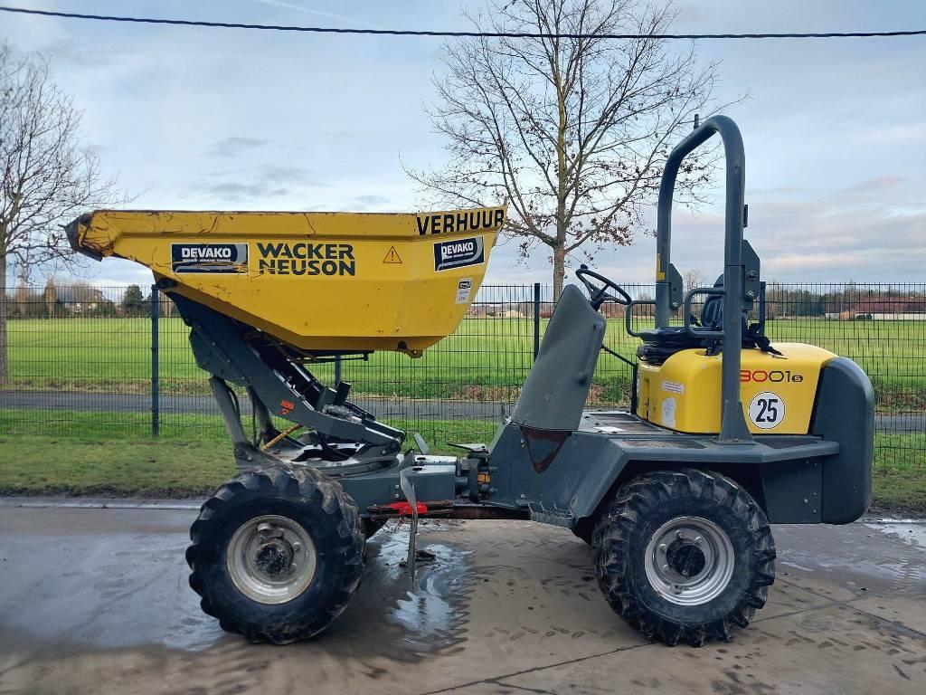Wacker Neuson 3001 Hi-Tip + Swivel Knik dumptrucks