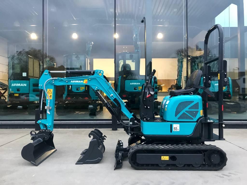 Airman AX10U-7 standaard (stock) Minigraafmachines < 7t
