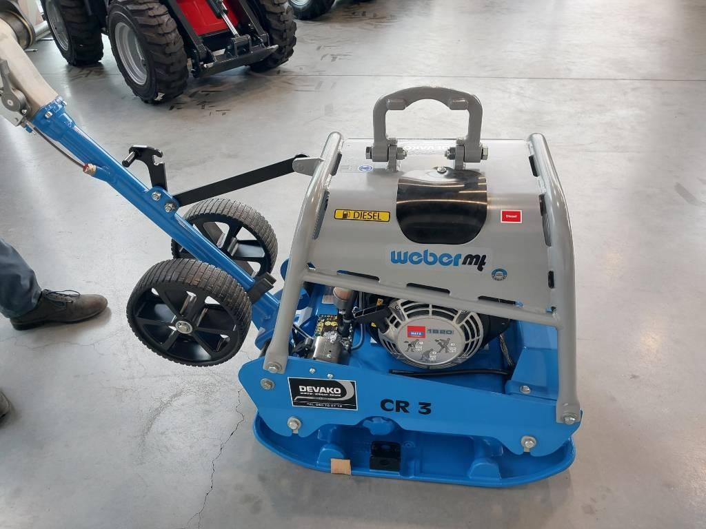 Weber CR3-E-III-HD (elektr. starter) Grondverdichtingsmachines