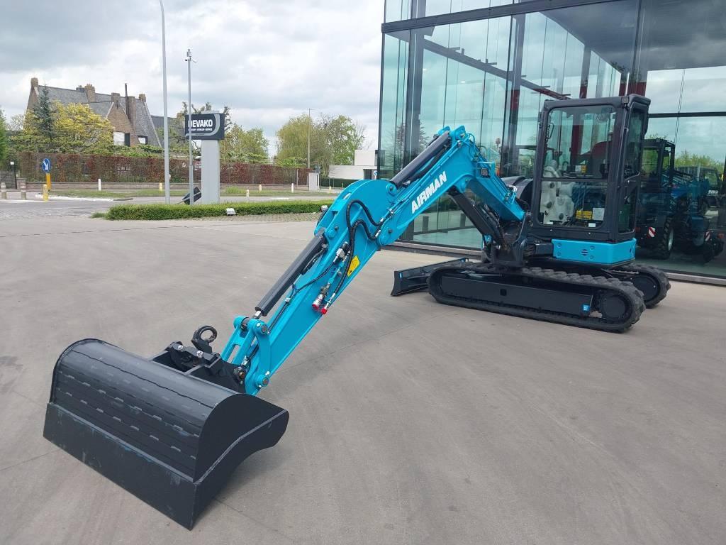 Airman AX48U-6 (GEREVISEERD) Minigraafmachines < 7t