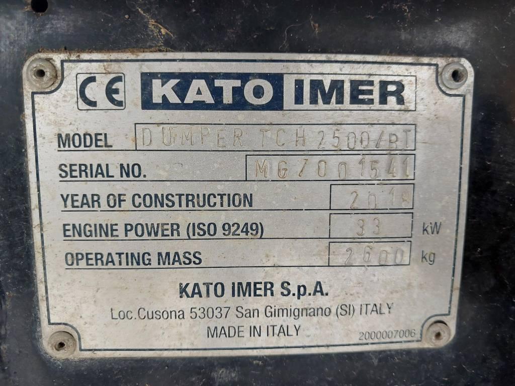Kato RD-25 / TCH-2500 (** only 149 hrs!!) Rupsdumpers