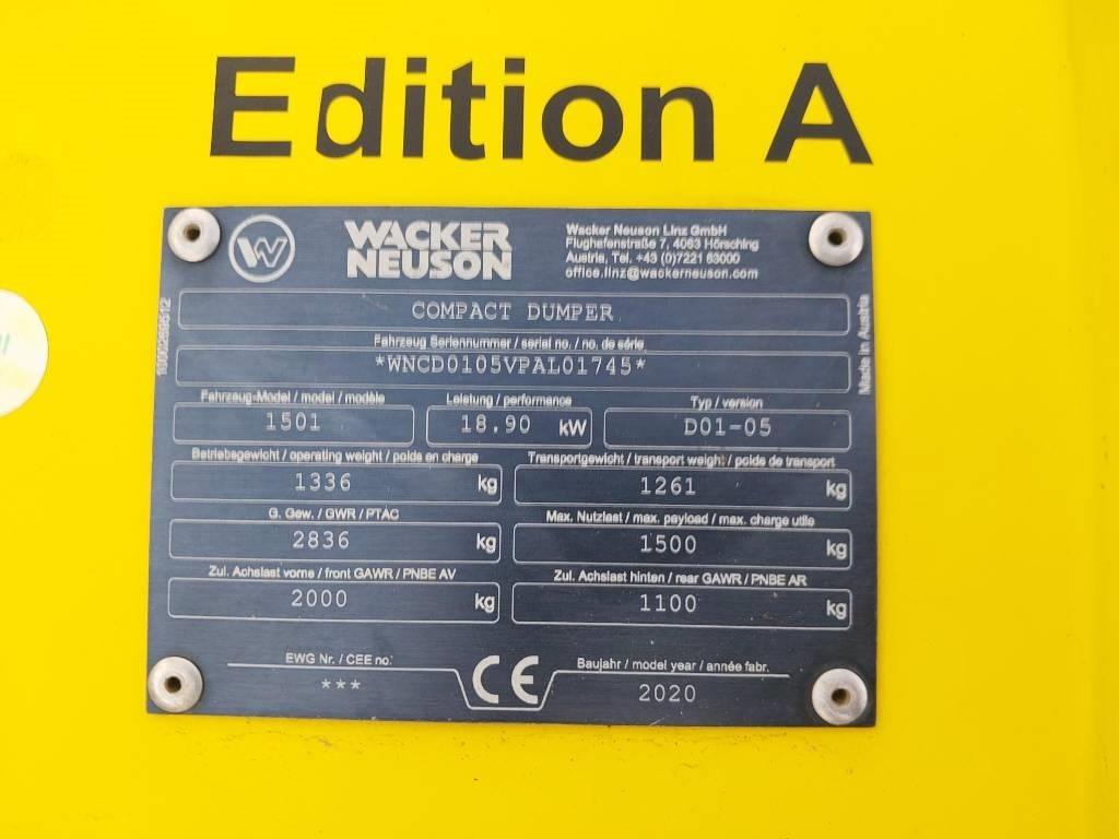 Wacker Neuson 1501 Hi-Tip Mini Dumpers
