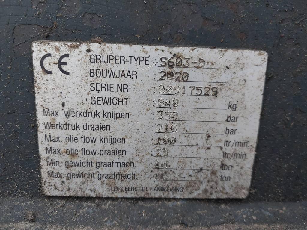 Zijtveld S603-D sorteergrijper (CW30) Grijpers